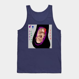 Baby Coming Soon Tank Top